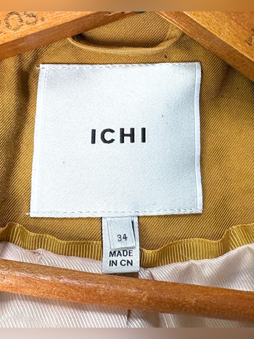 ICHI crop button blazer - Picture 4 of 7